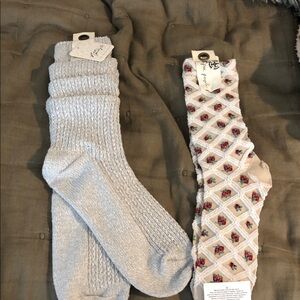 FREE PEOPLE SOCKS🌲🌷